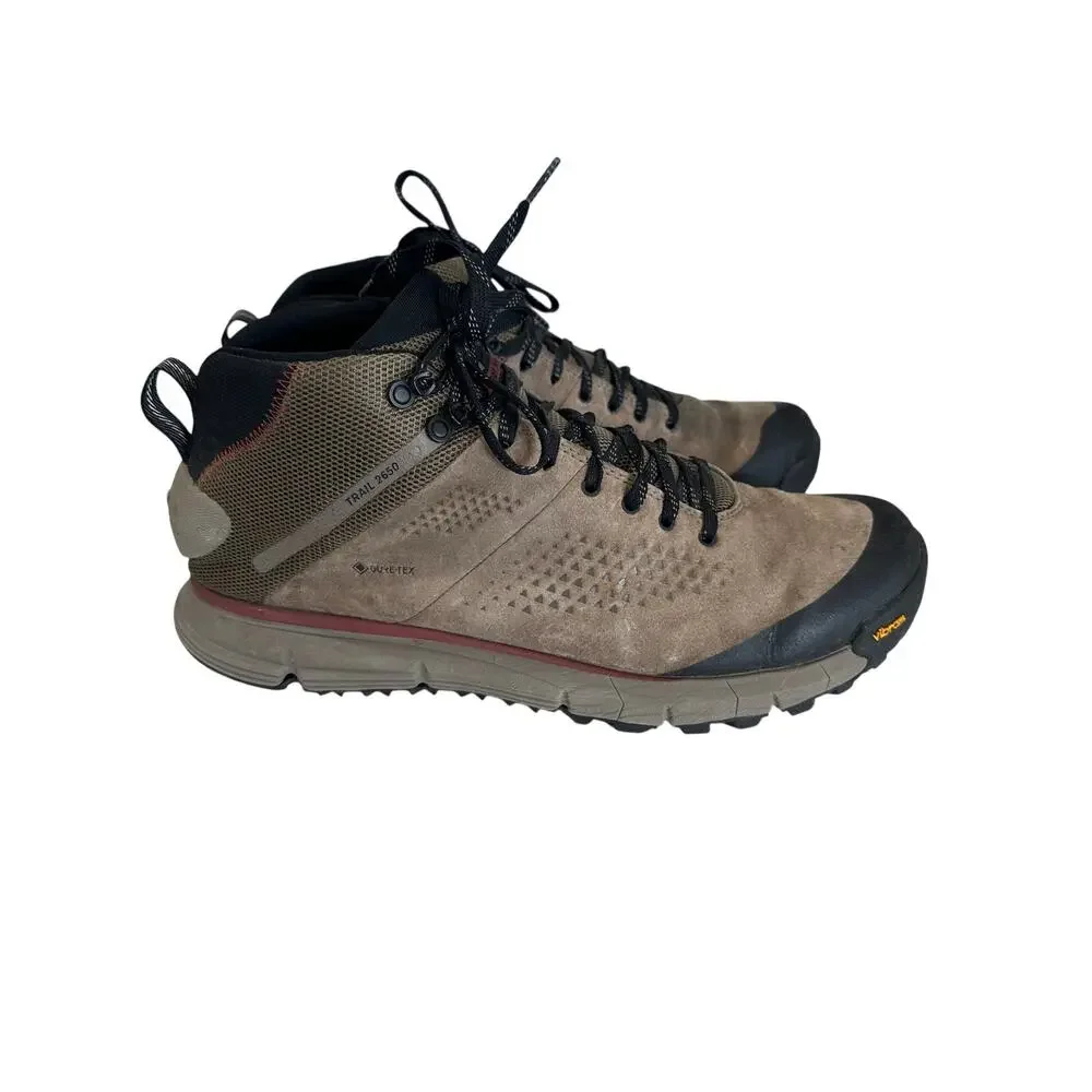 Danner Trail 2650 Mid GTX Hiking Boots Mens 14 D Gore-Tex Vibram Dusty Olive